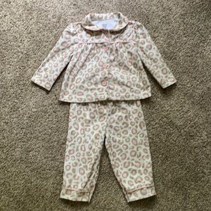 Carter’s Leopard Fleece Pajamas